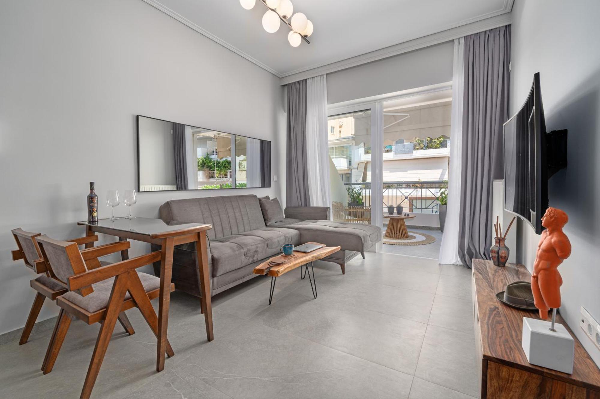 Luxurious Coastal Retreat In Central Glyfada Atény Exteriér fotografie